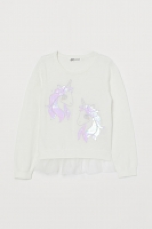 Jumper with reversible sequins 10.00 €