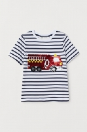 Reversible sequin T-shirt 7.00 €