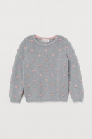 HM  Knitted pima cotton jumper