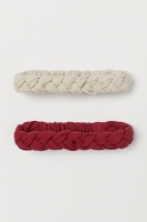 HM  2-pack braided hairbands