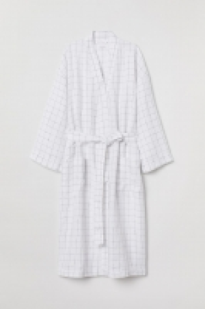 Washed linen dressing gown 40.00 €