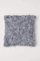 HM  Chiffon-flowered cushion cover