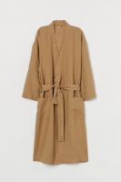 HM  Washed linen dressing gown