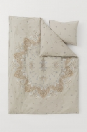 HM  Cotton duvet cover set