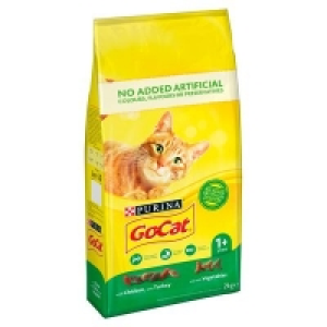 Purina Go Cat Turkey & Vegetable Dry Food 2kg