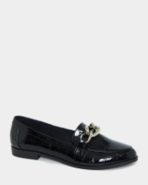 Croc Contrast Loafers
