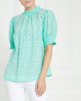 Dunnes Stores  Gallery Shirred Neck Top
