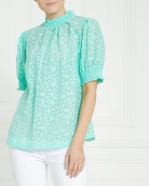 Gallery Shirred Neck Top