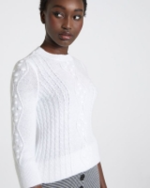 Dunnes Stores  Savida Bobble Braid Jumper