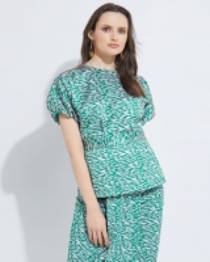 Lennon Courtney at Dunnes Stores Fluted Sleeve Top