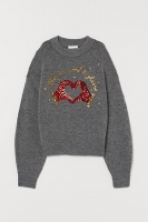Sequin-motif jumper 12.99 €
