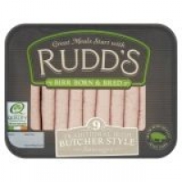 EuroSpar Rudds 9 Irish Hand Tied Butcher Style Sausages