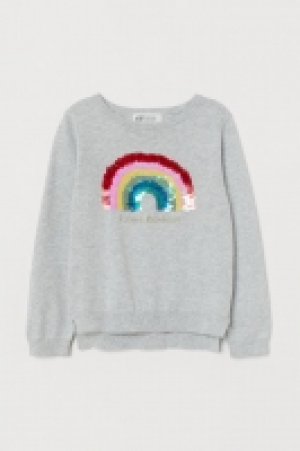 Sequin-motif jumper 8.00 €