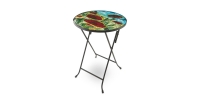 Aldi  Poppy Decorative Glass Table
