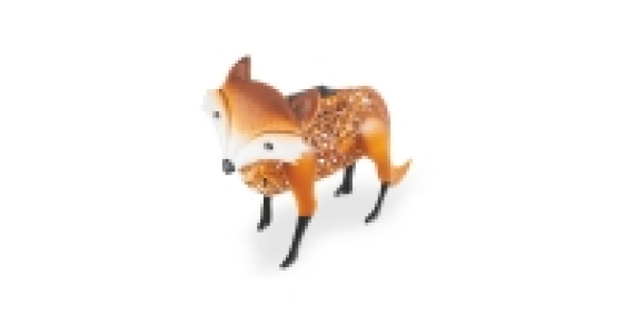 Solar Silhouette Fox