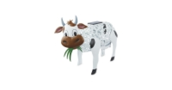 Solar Silhouette Cow