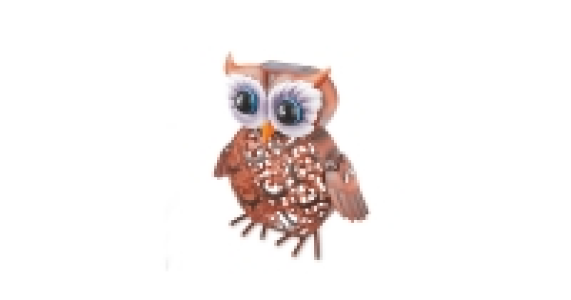 Solar Silhouette Owl