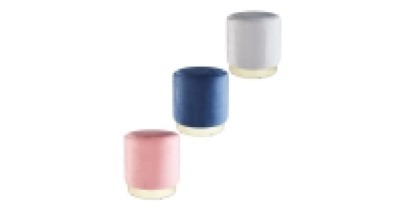 Velvet Footstool