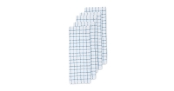 Teal Cotton Terry Tea Towels 5 Pack