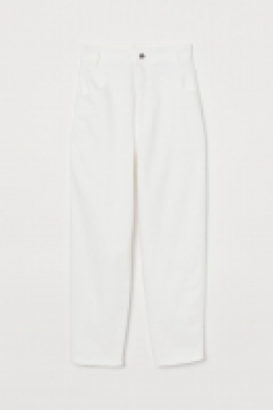 Ankle-length twill trousers 19.99 €