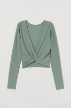 HM  Top with a V-neck back