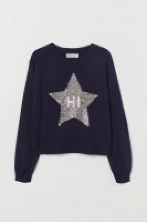 HM  Jumper with reversible sequins