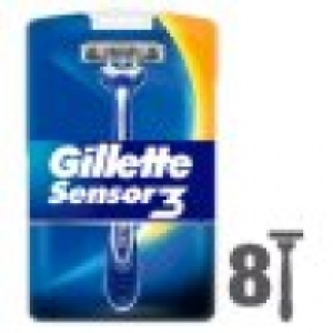 Tesco  Gillette Sensor 3 Disposable Razors 8