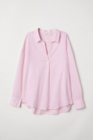 Oversized linen-blend shirt 12.99 €
