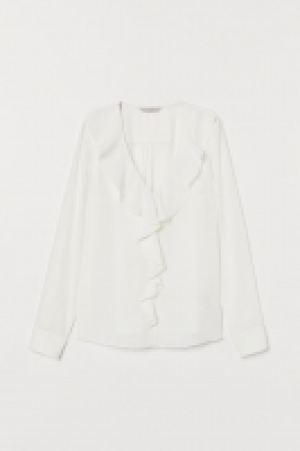 Flounced V-neck blouse 14.99 €