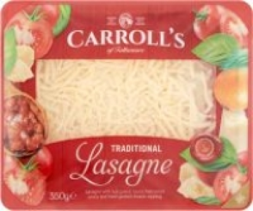 Carroll Cuisine Freshly Made Lasagne