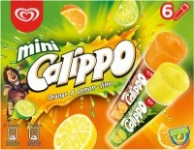 Calippo Mini ORange & Lemon-Lime Ice Lolly 2.50 €