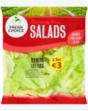 Fresh Choice Whole Leaf Ice Berg Lettuce Bag