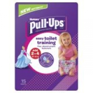 EuroSpar Huggies Pull Ups Girls Medium