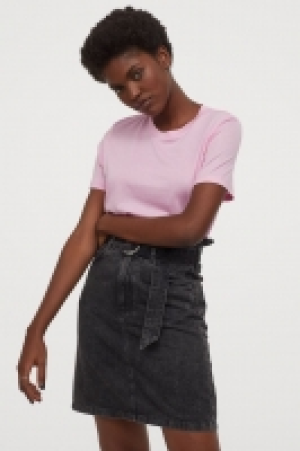 Denim paper bag skirt 19.99 €