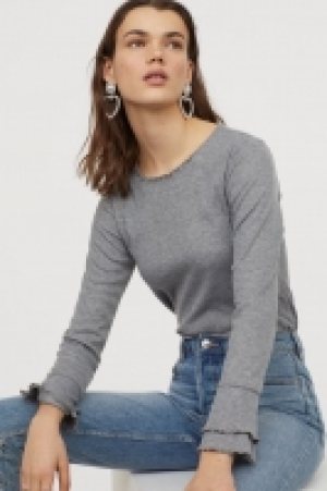 Ribbed jersey top 7.99 €