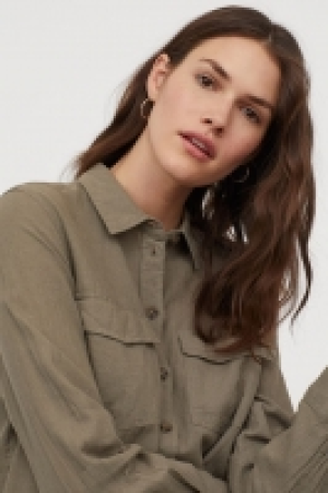 Linen-blend shirt 12.99 €