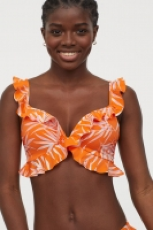 Flounced push-up bikini top 9.99 €