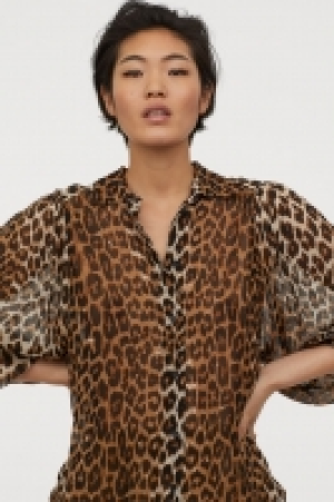 Patterned chiffon blouse 9.99 €