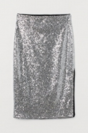 Calf-length sequined skirt 9.99 €