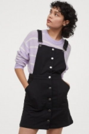 Cotton twill dungaree dress 14.99 €
