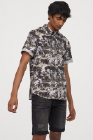 Patterned cotton shirt 9.99 €