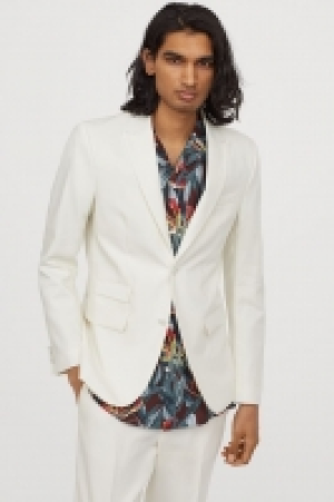 Slim Fit linen-blend jacket 59.99 €