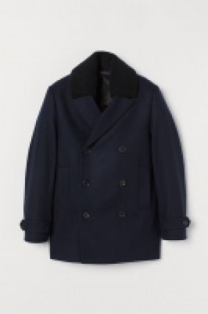 Wool-blend pea coat 129.00 €