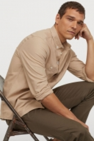 Linen-blend shirt 39.99 €