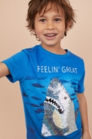 Reversible sequin T-shirt 3.99 €