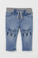 HM  Straight Fit pull-on jeans