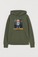 HM  Appliquéd hoodie