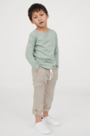 Linen-blend cargo trousers 7.99 €
