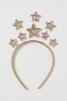 HM  Alice band with stars