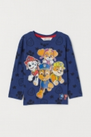 Printed jersey top 5.99 €